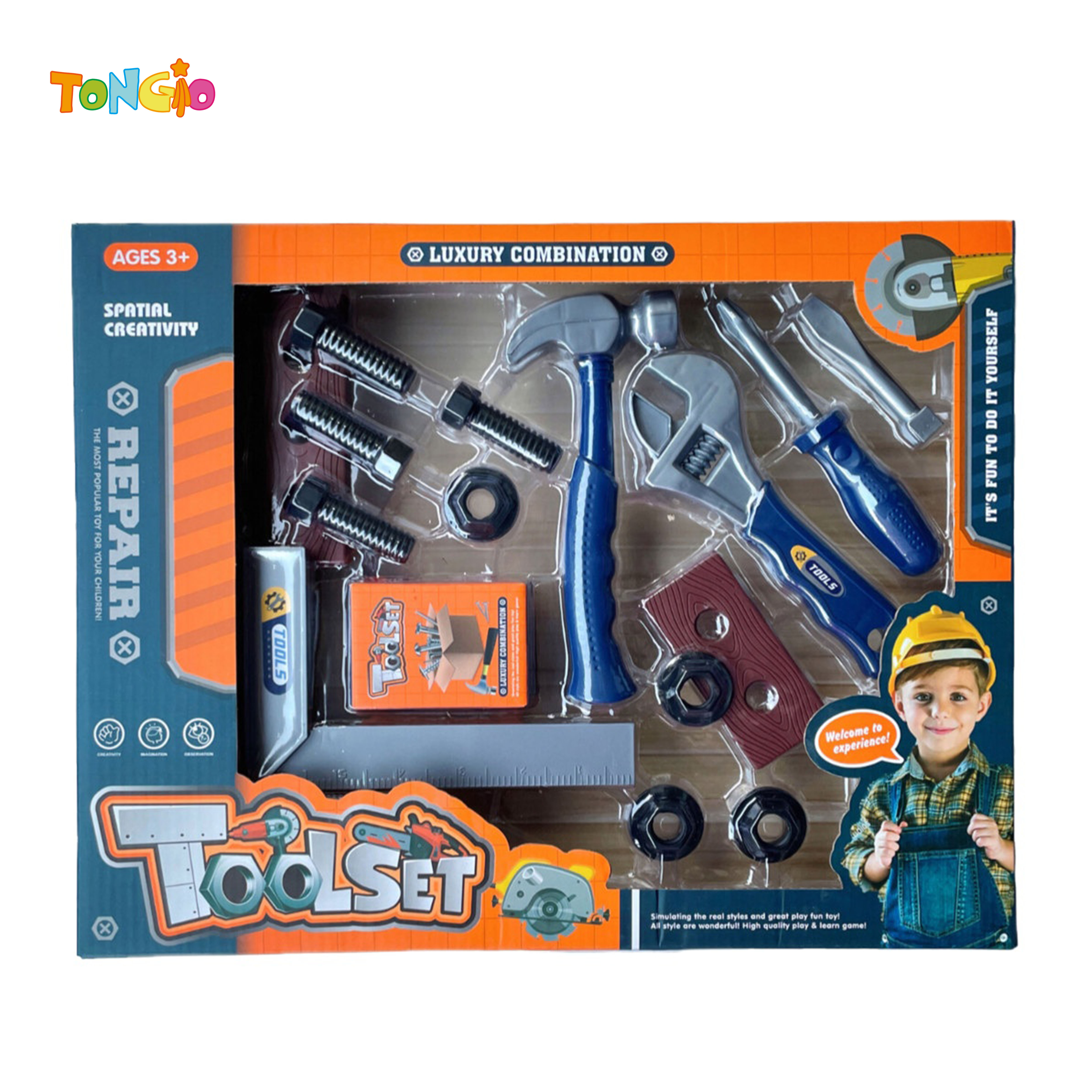 Cartoon puzzle tools Set play house toys TT21450