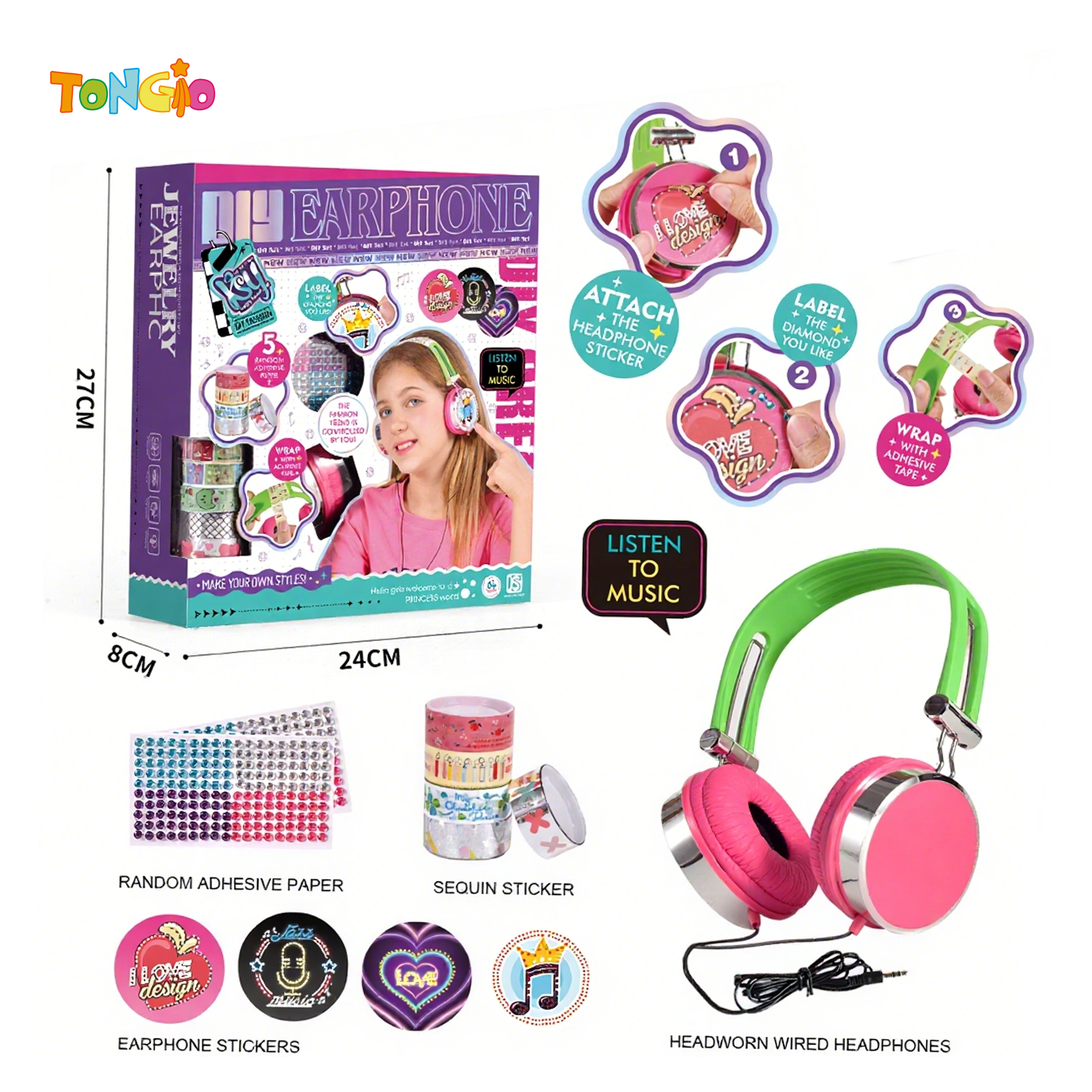 DIY jewelry earphone set TT21480