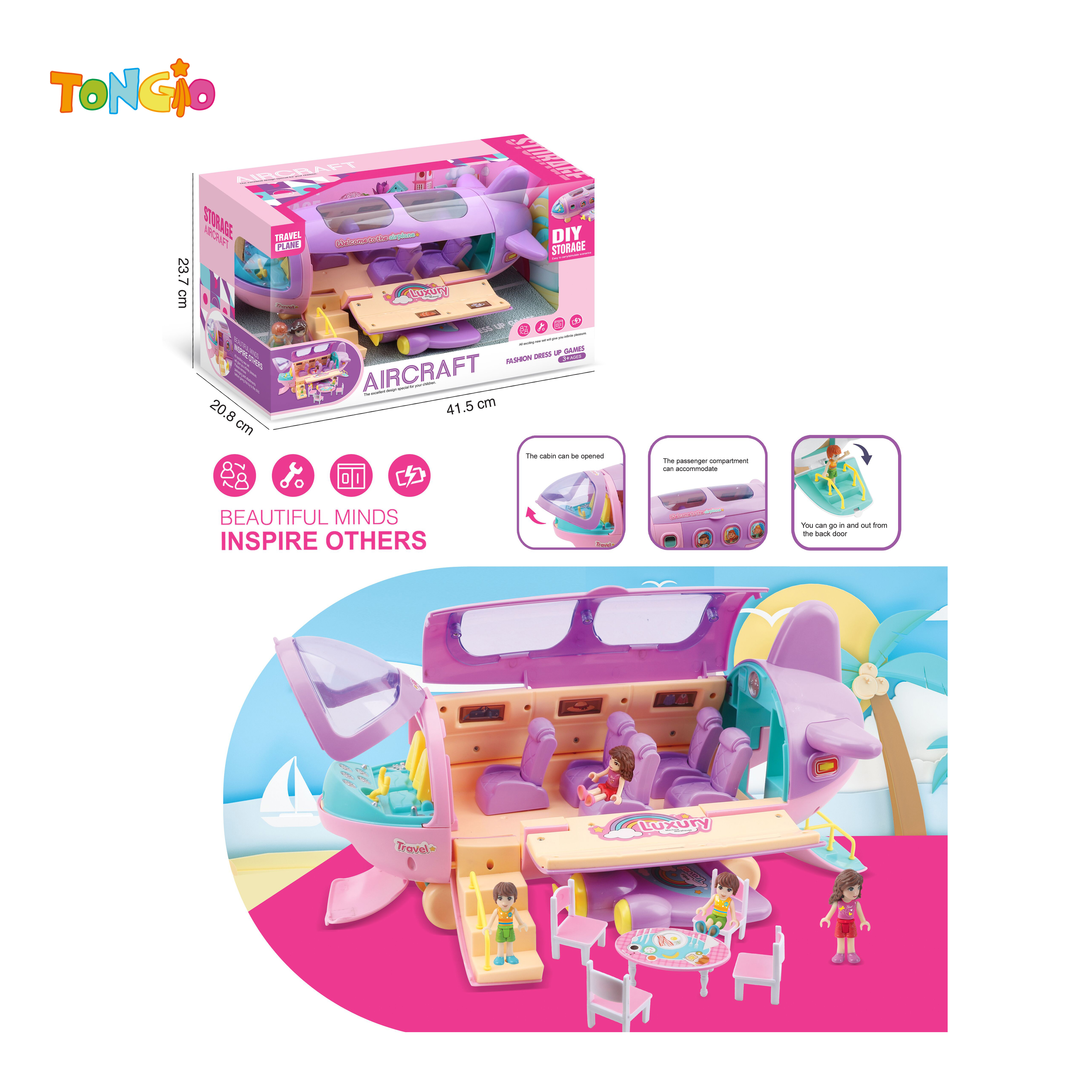 Upgraded Airliner Playset TT21607