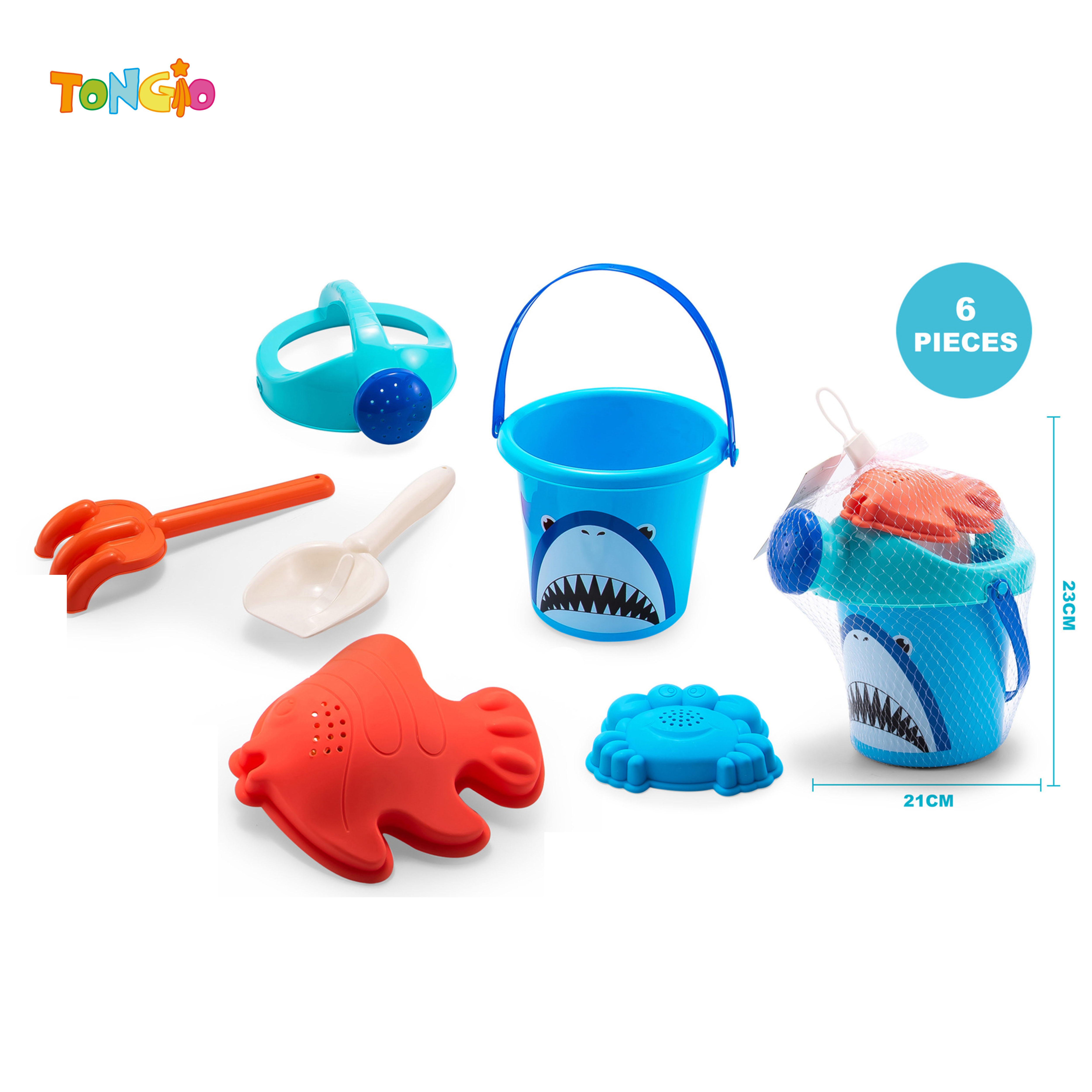 Shark beach set (8pcs) TT21654