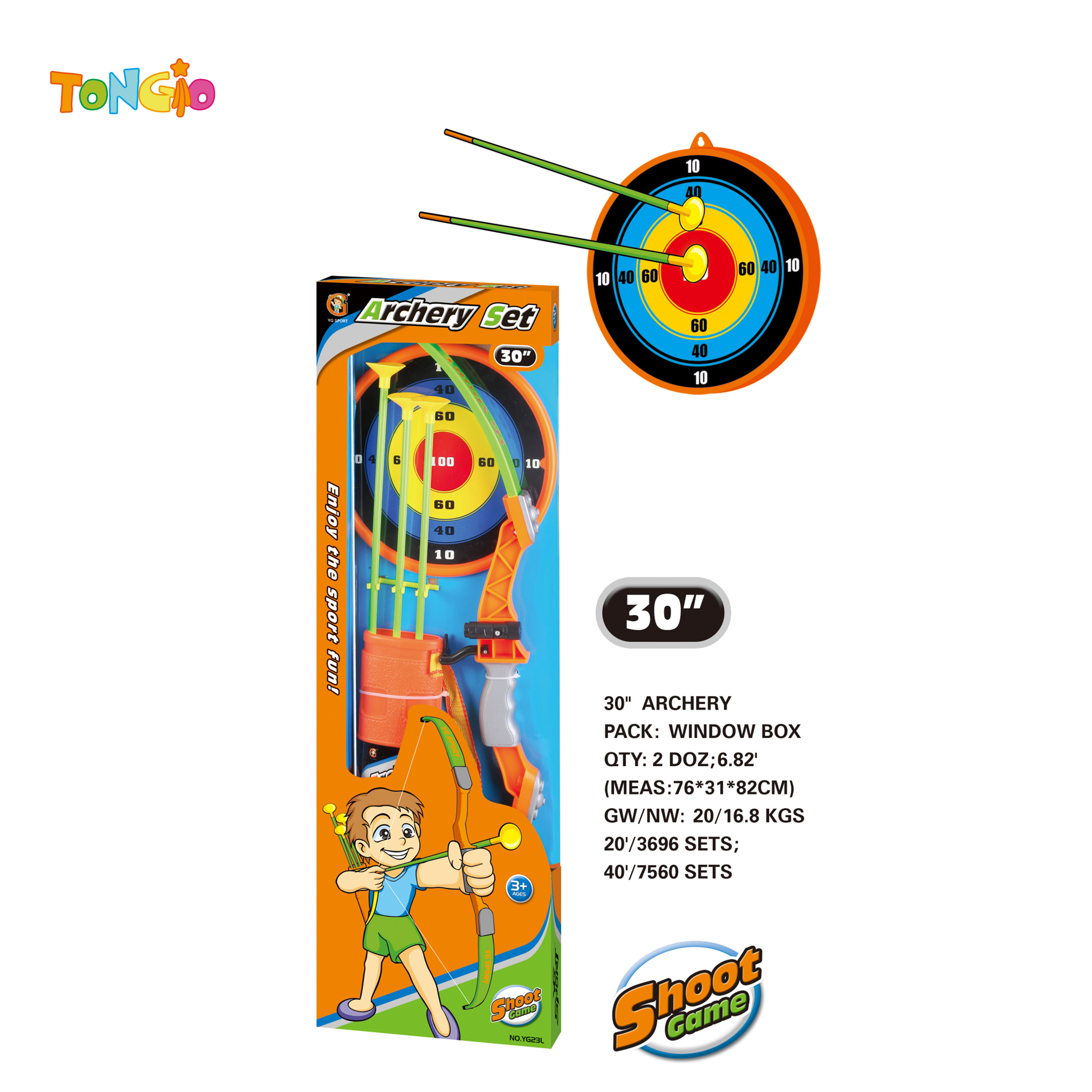 30” bow and arrow sets TT21665