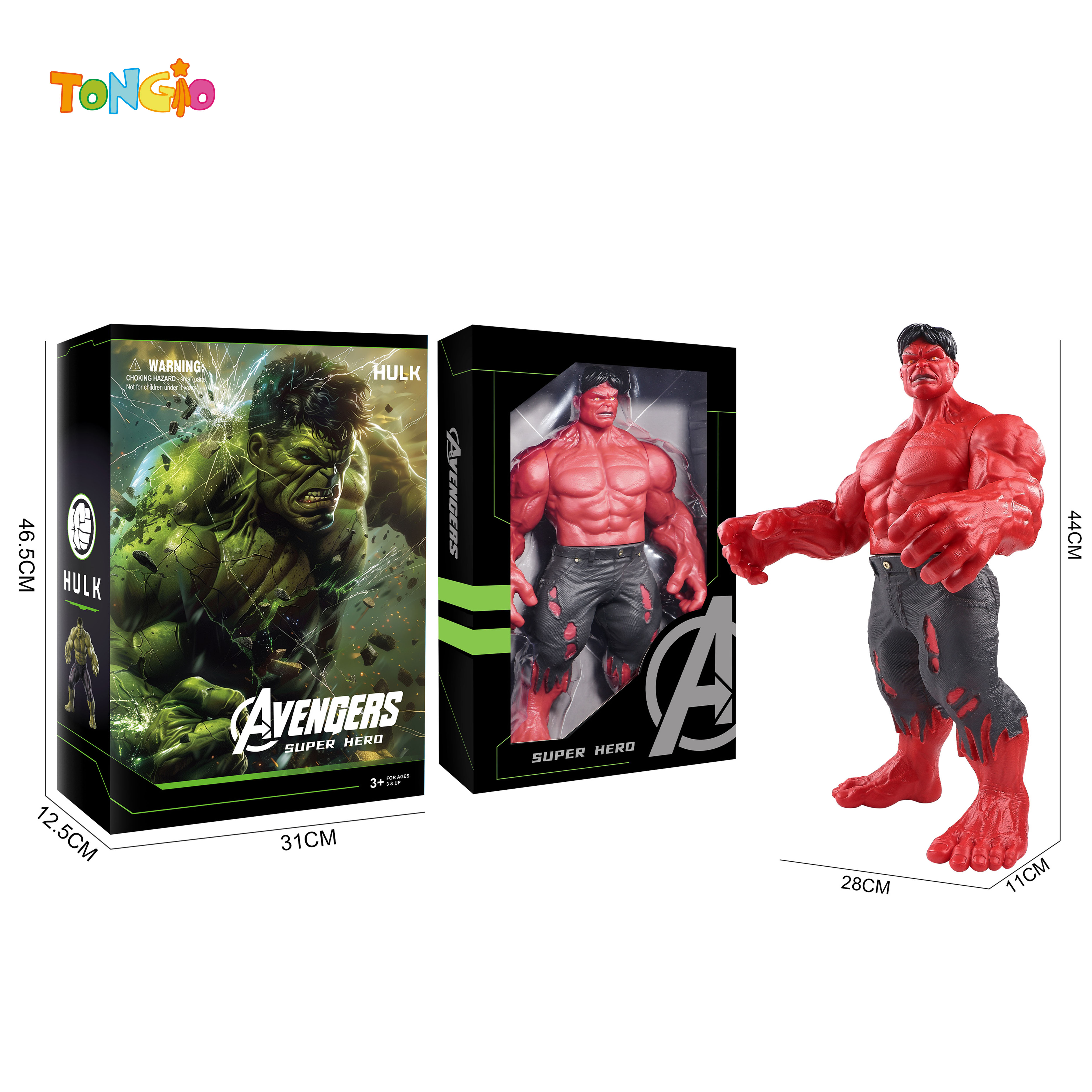 44CM Captain America 4 - Red Hulk TT21819