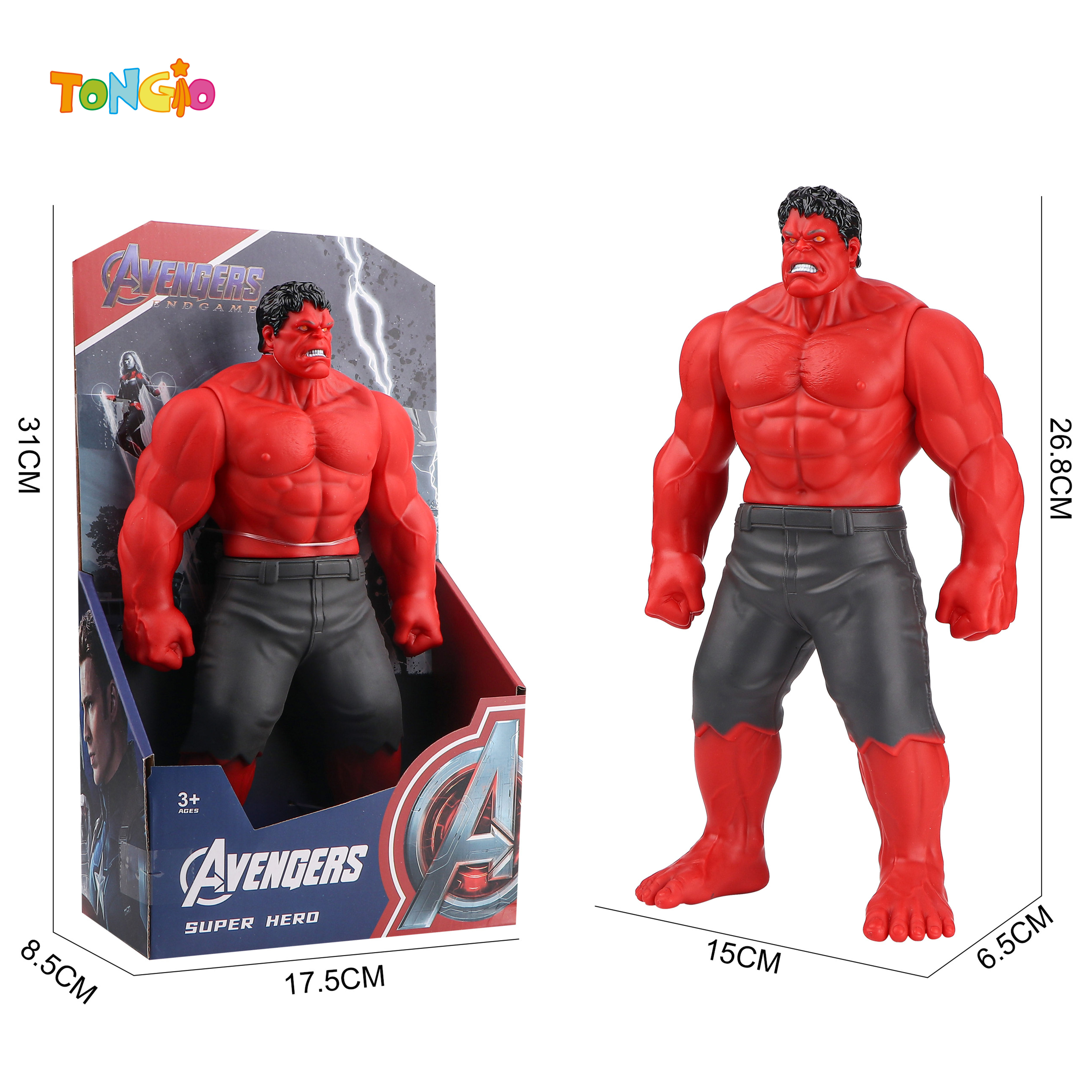 26.8CM Red Hulk TT21821