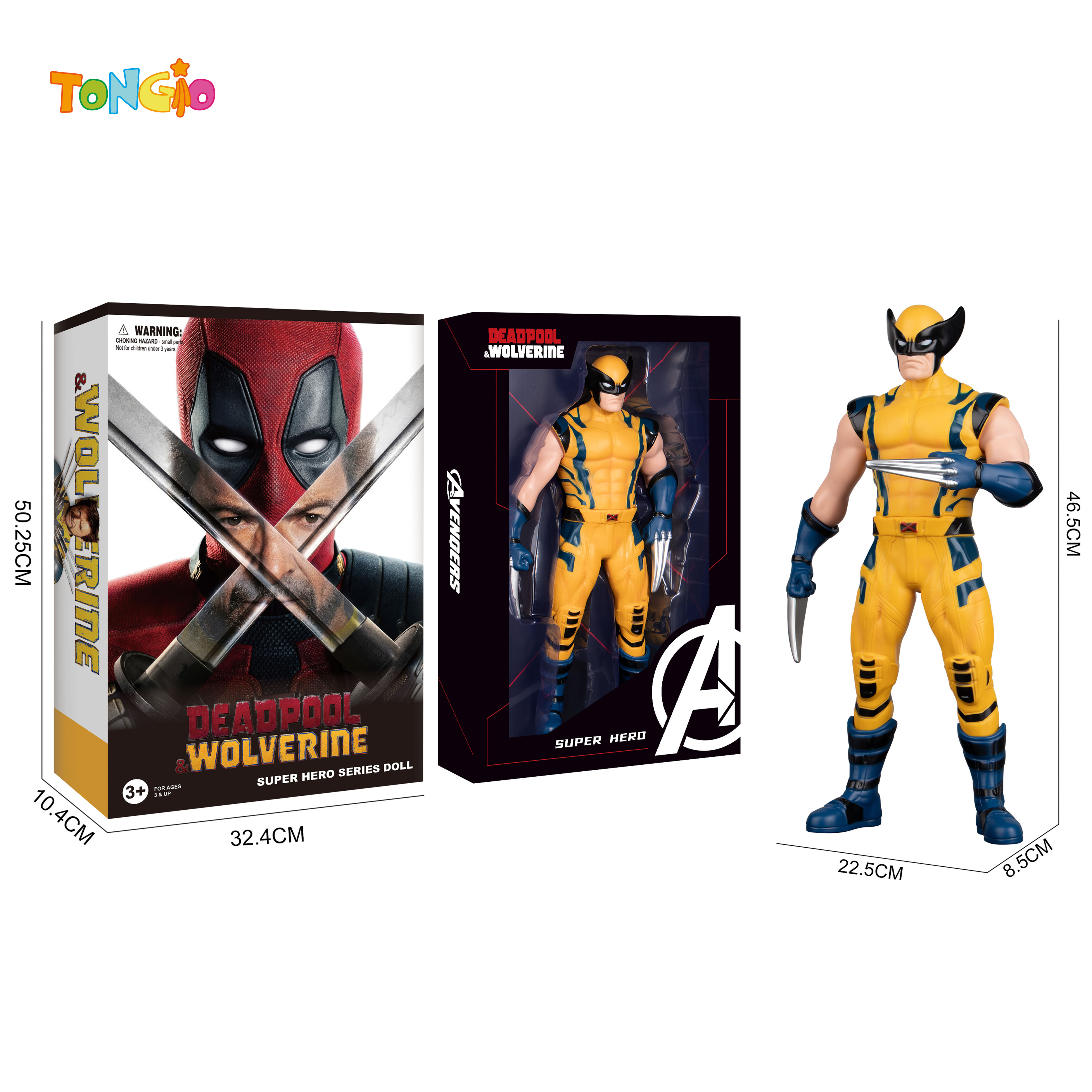 47CM Deadpool & Wolverine - Wolverine TT21825
