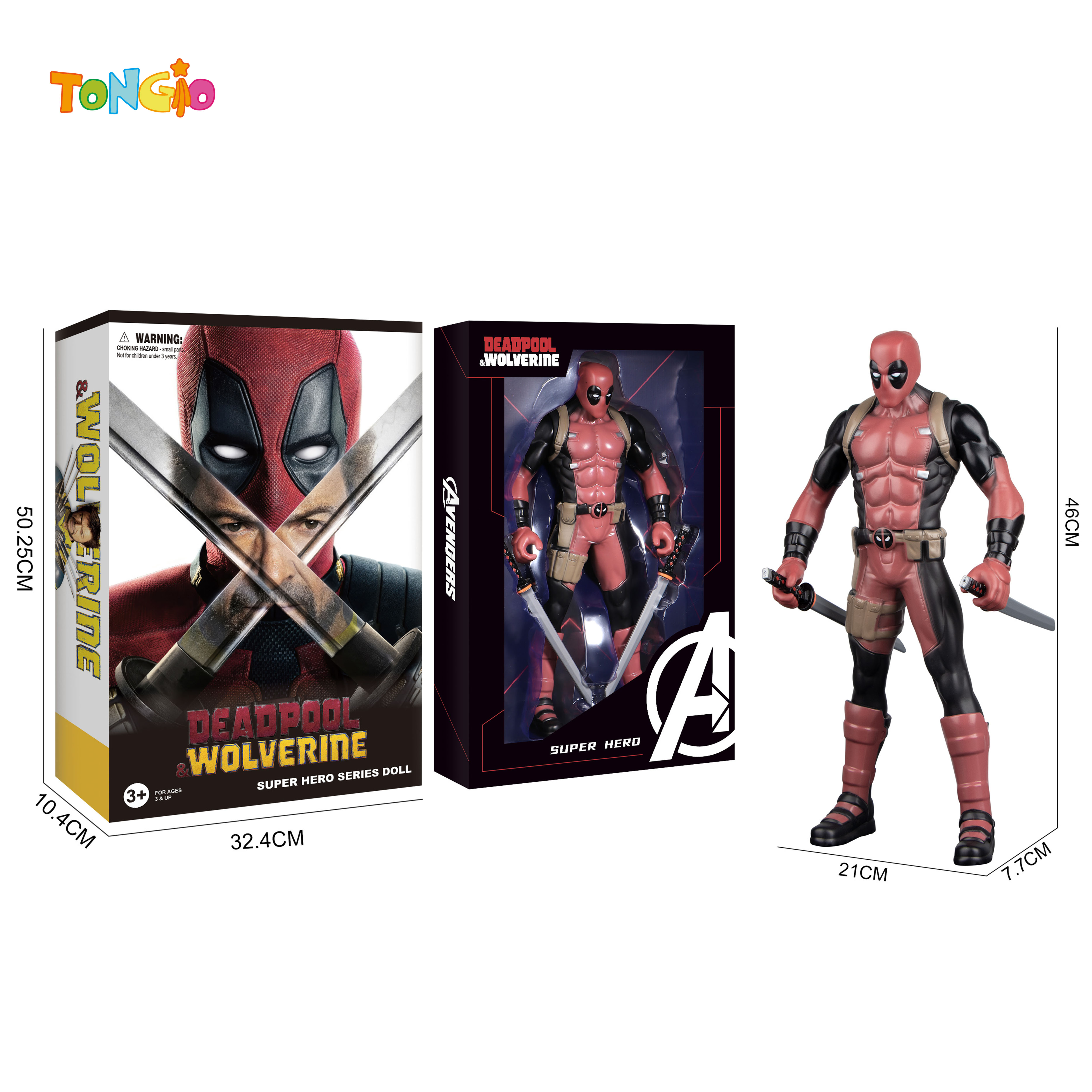 47CM Deadpool & Wolverine - Deadpool TT21826