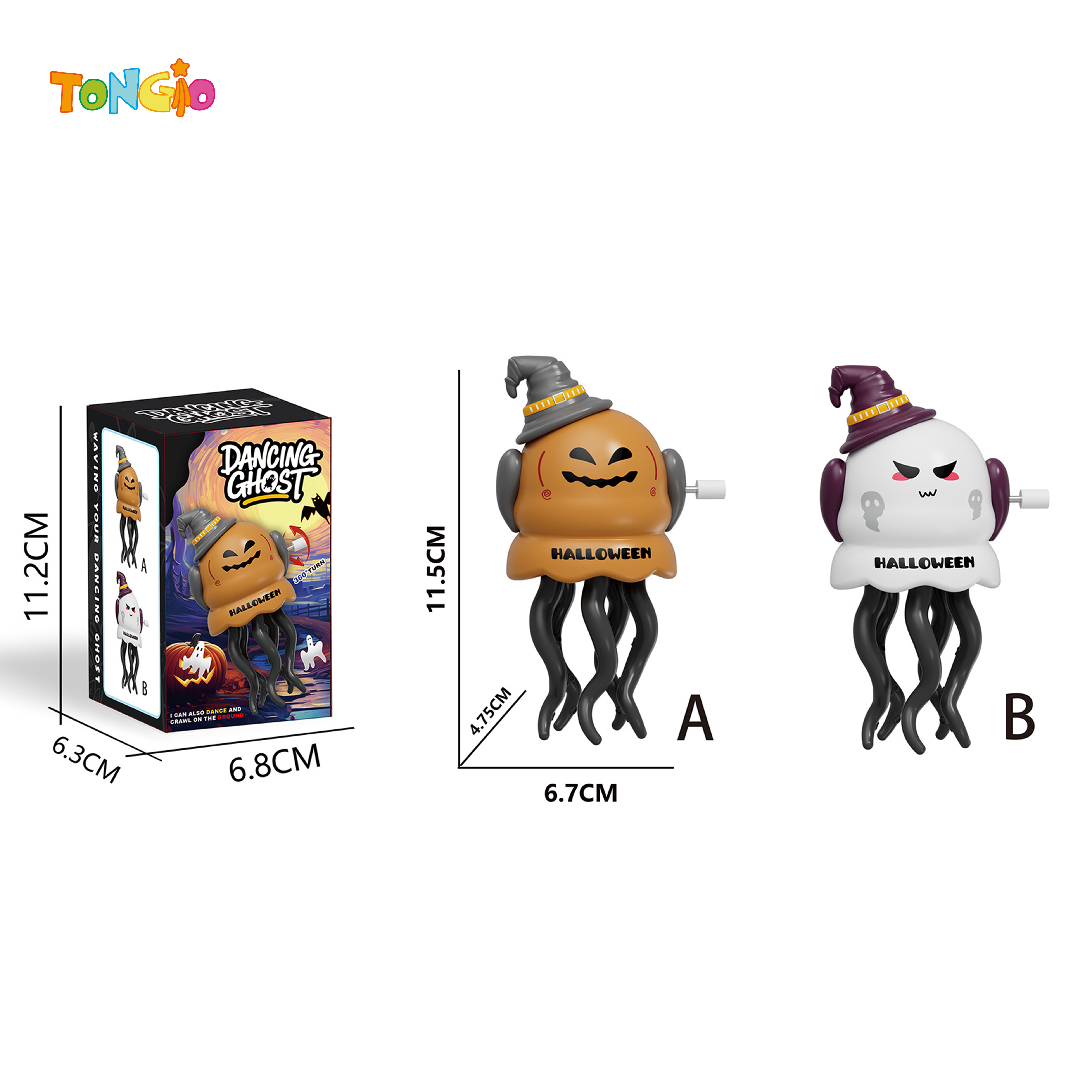 Fantasma bailarín tumbado TT21767