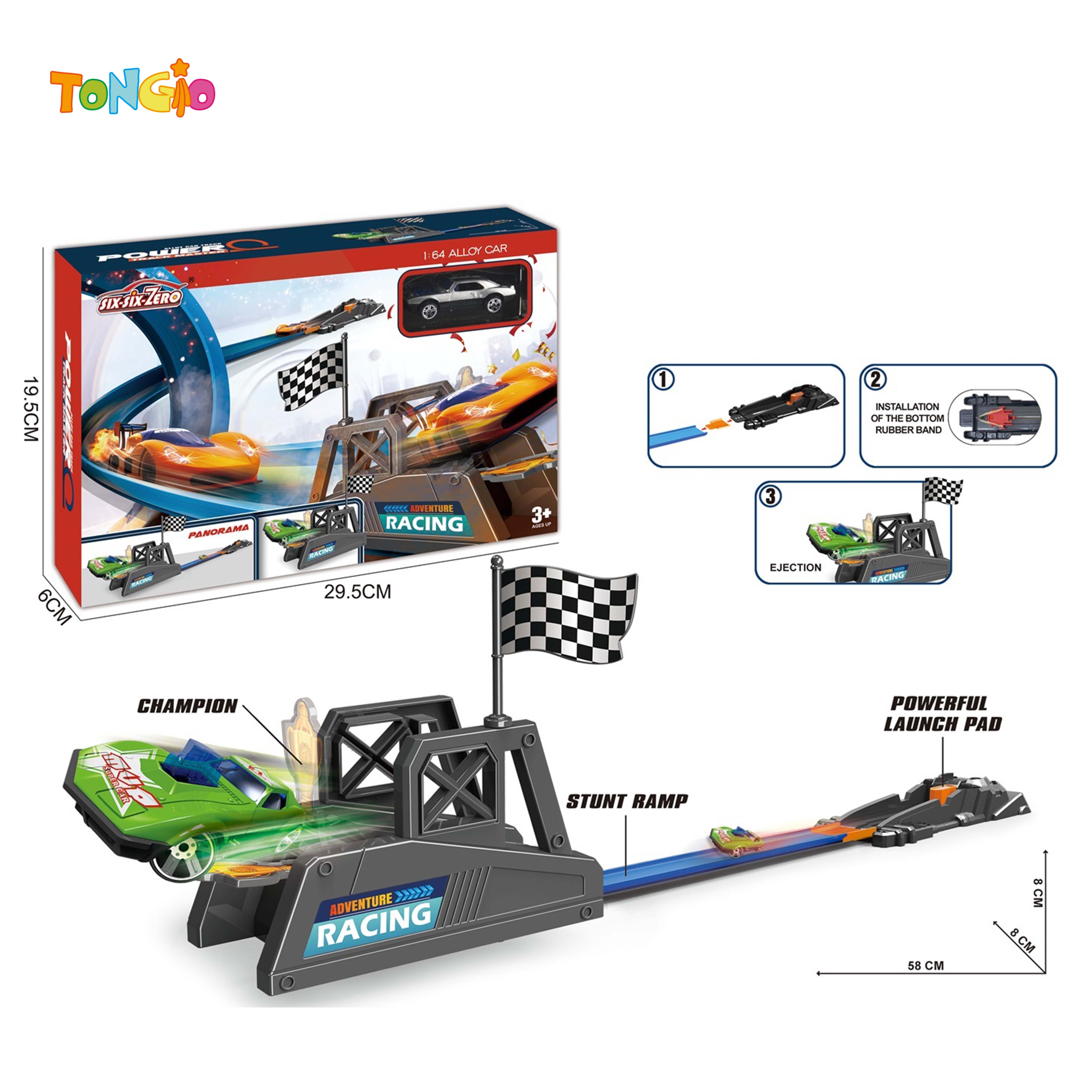DIECAST EJECTION COMPETITIVE RACING TRACK SET (WITH DIECAST CAR 1 PCS) TT22218