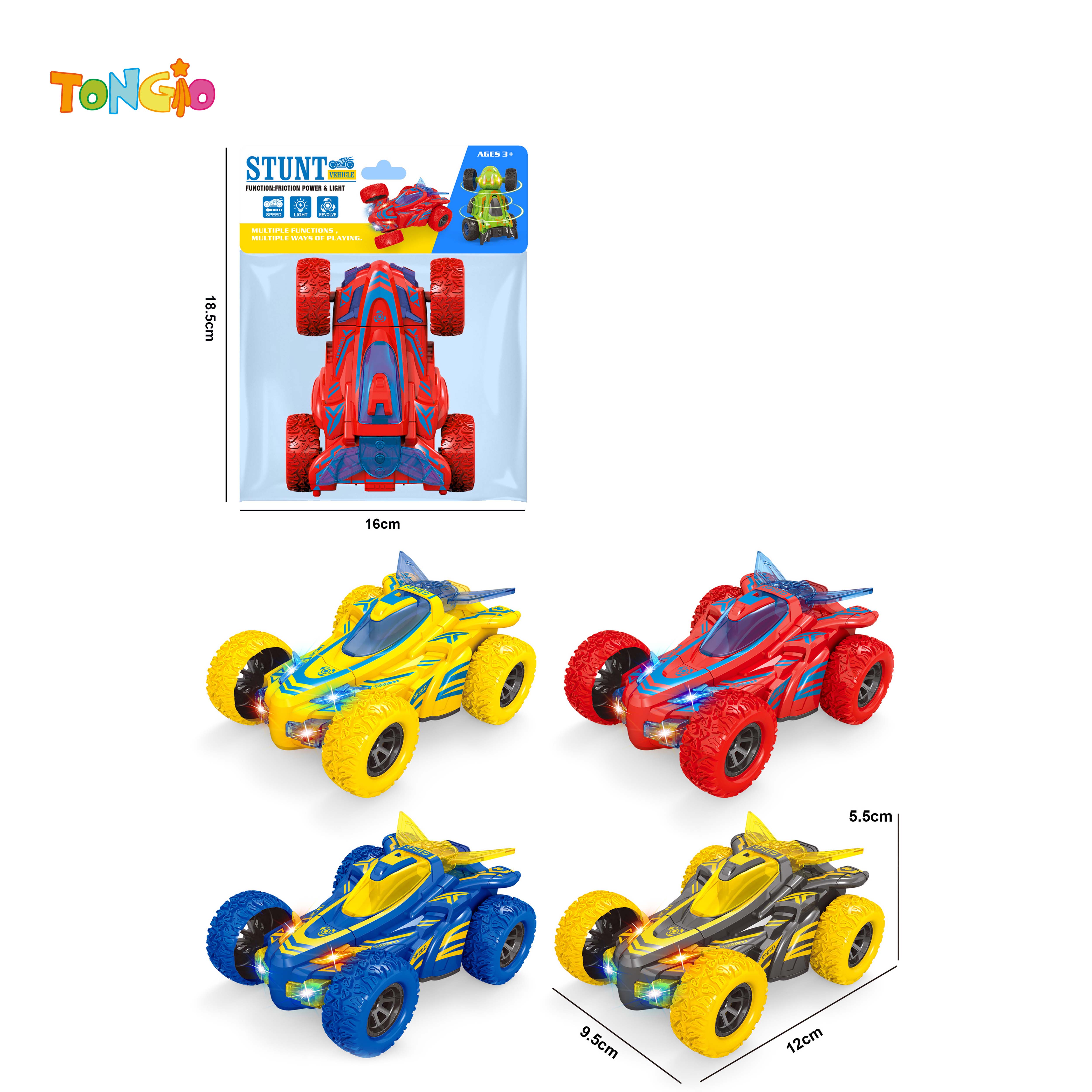 INERTIAL STUNT SPINNING CAR (WITH LIGHTING) TT22225