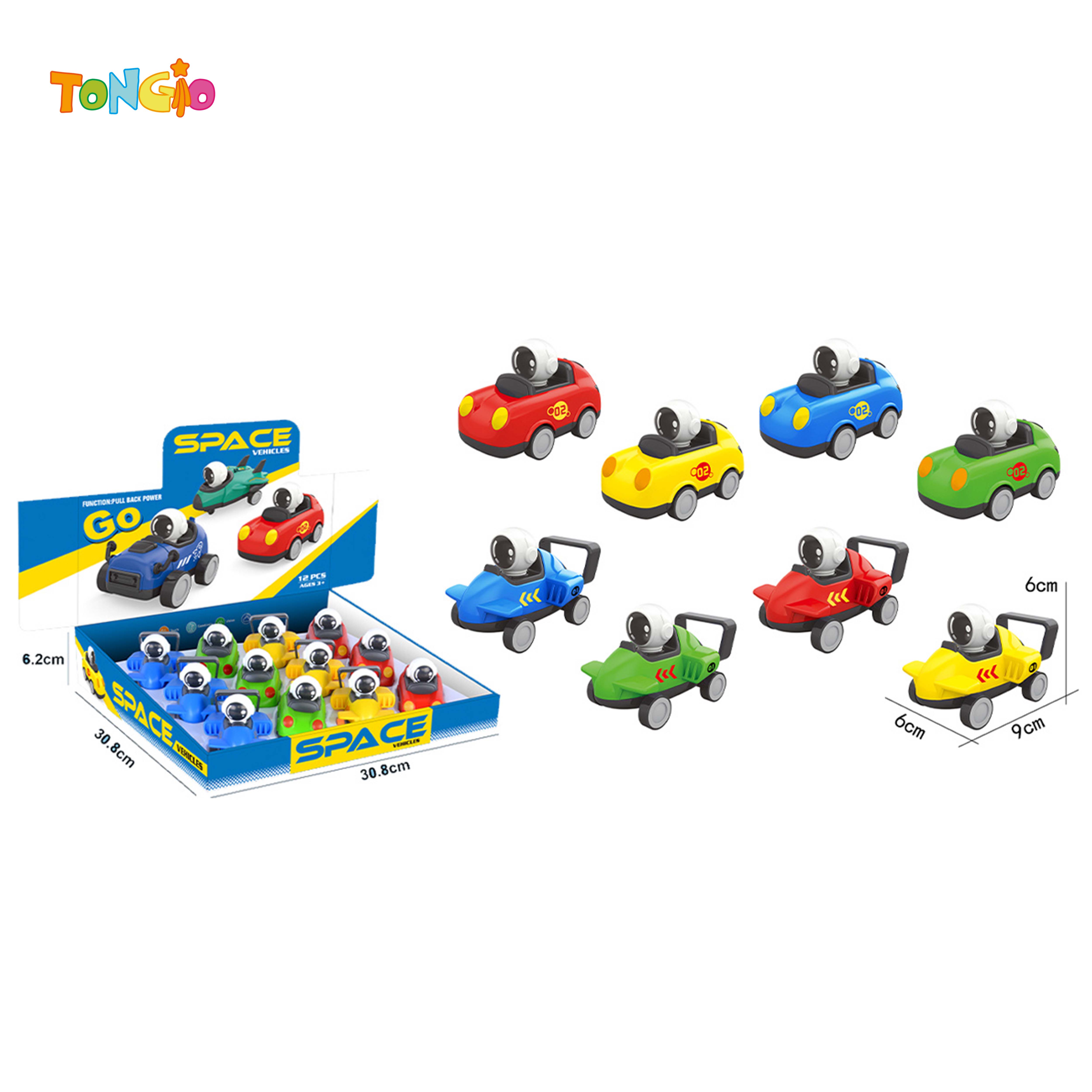 SPACE SPORTS CAR 12PCS TT22245