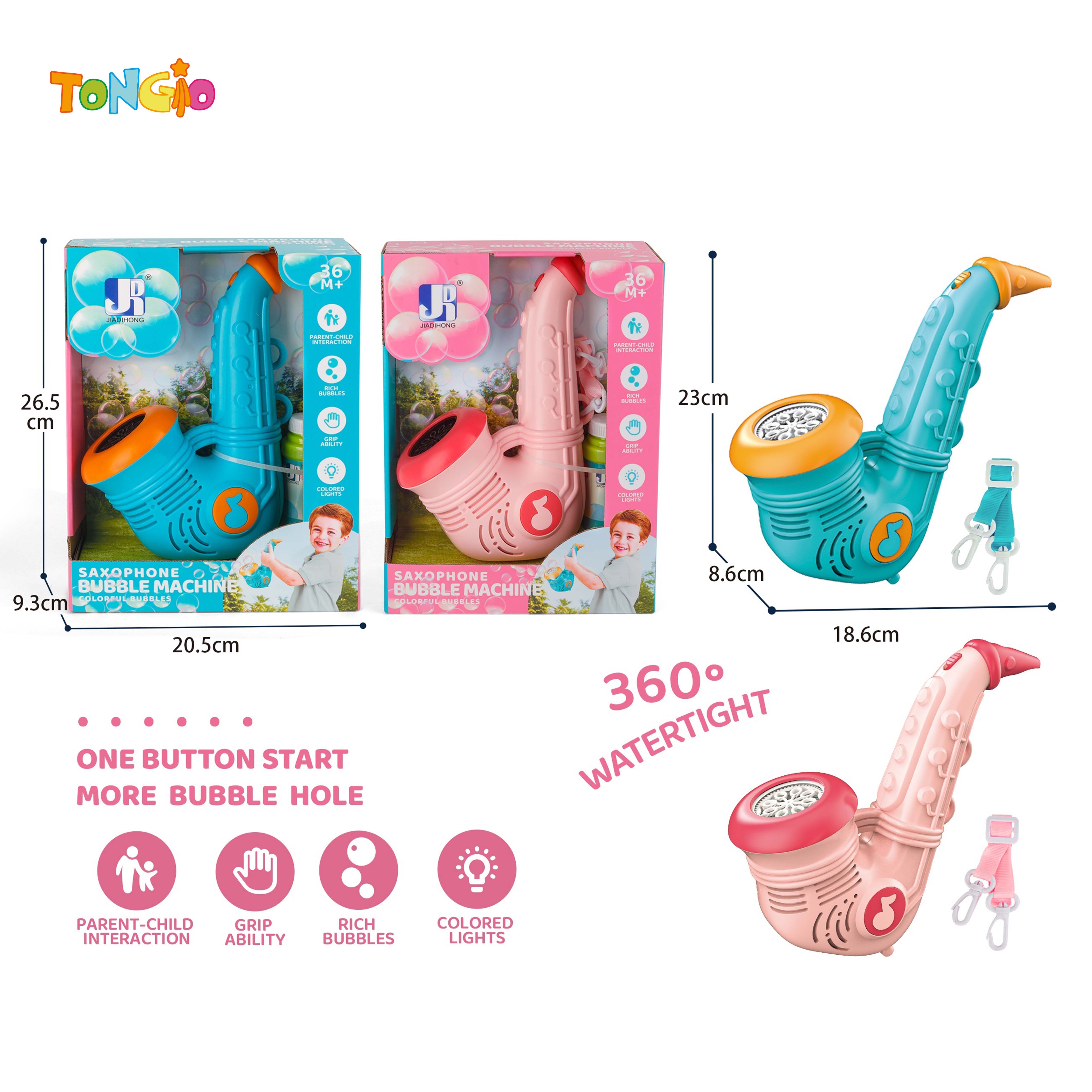SAXOPHONE LIGHT BUBBLE MACHINE TT22329