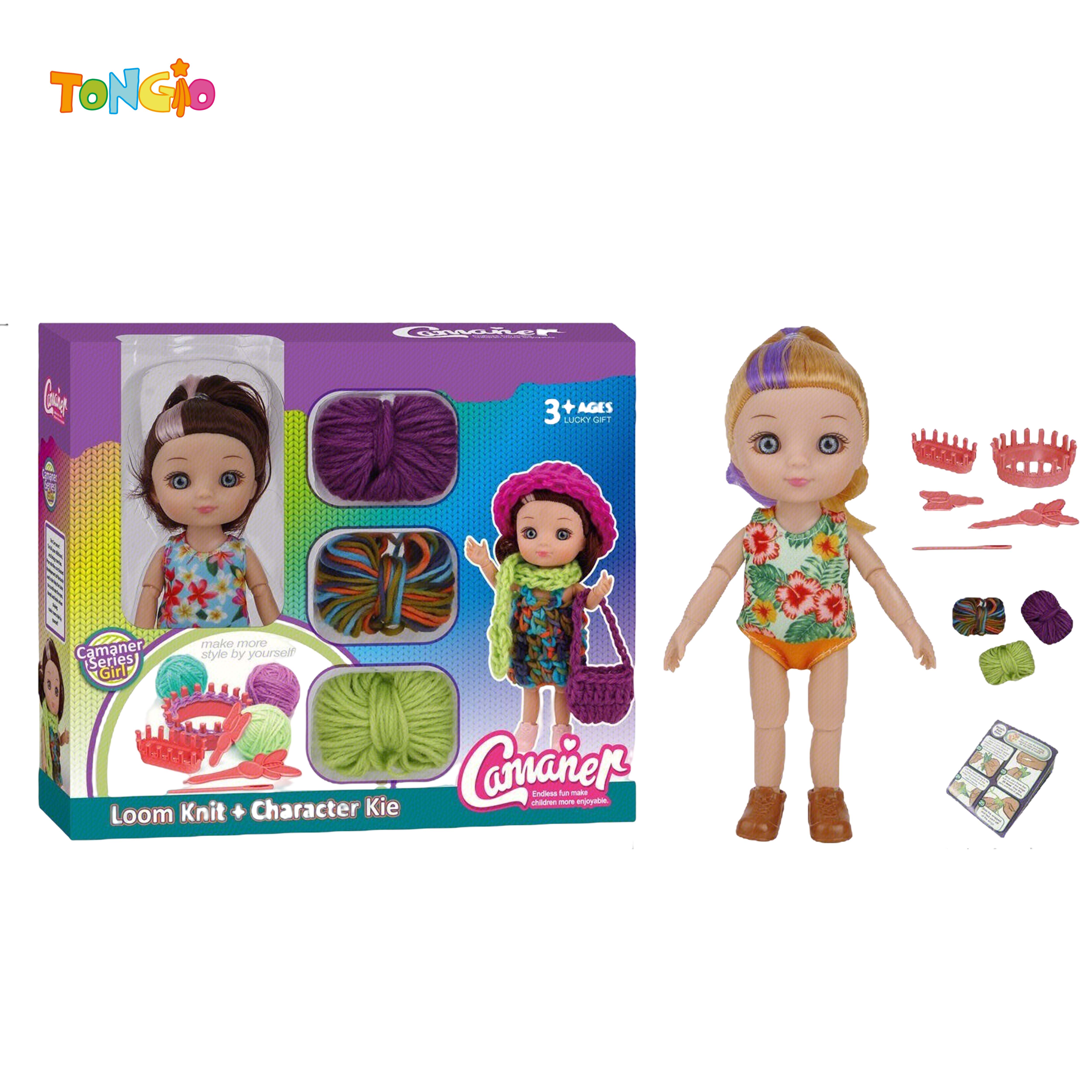 6-INCH WOOL DIY BARBIE DOLL TT22339