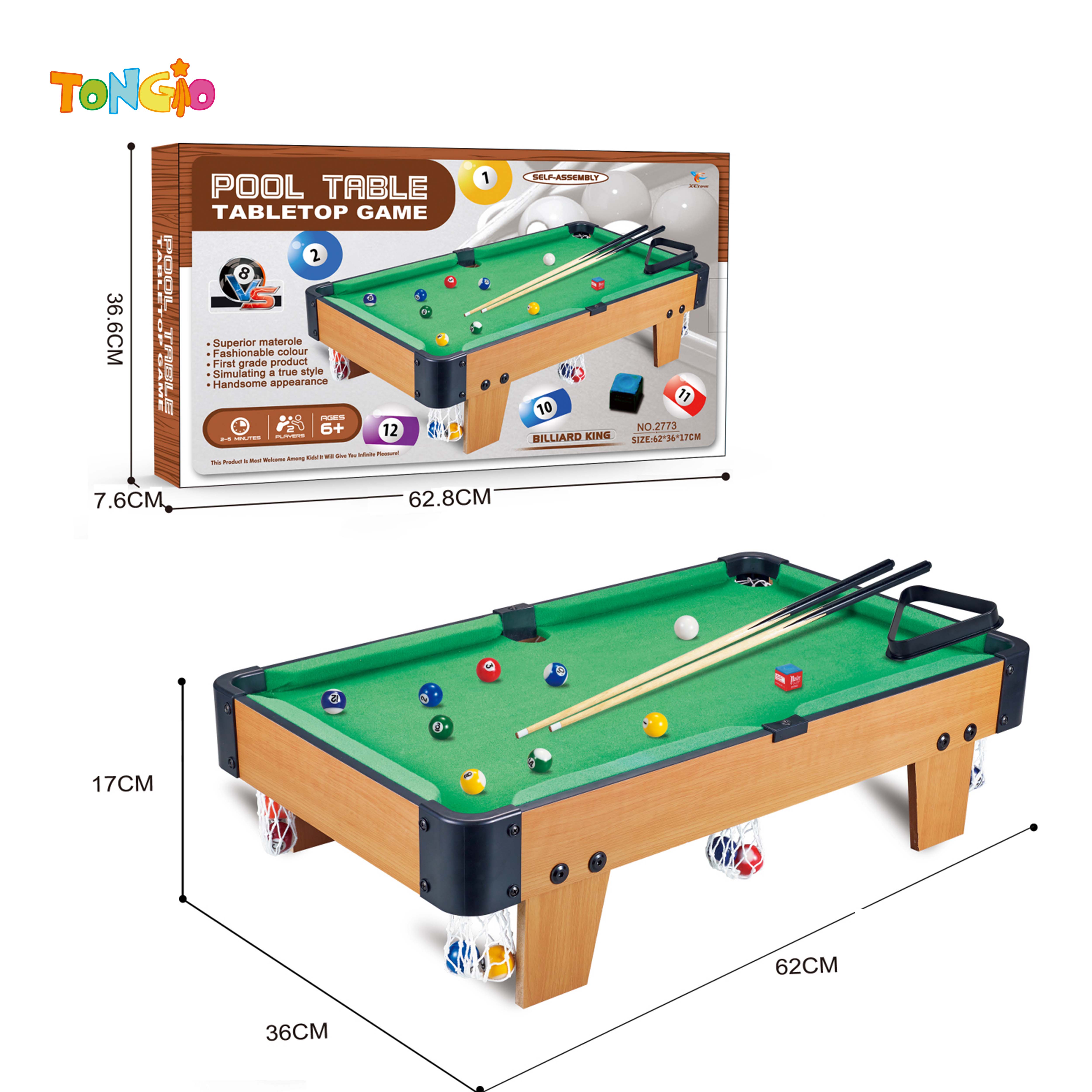 WOODEN BILLIARDS TABLE TT22346