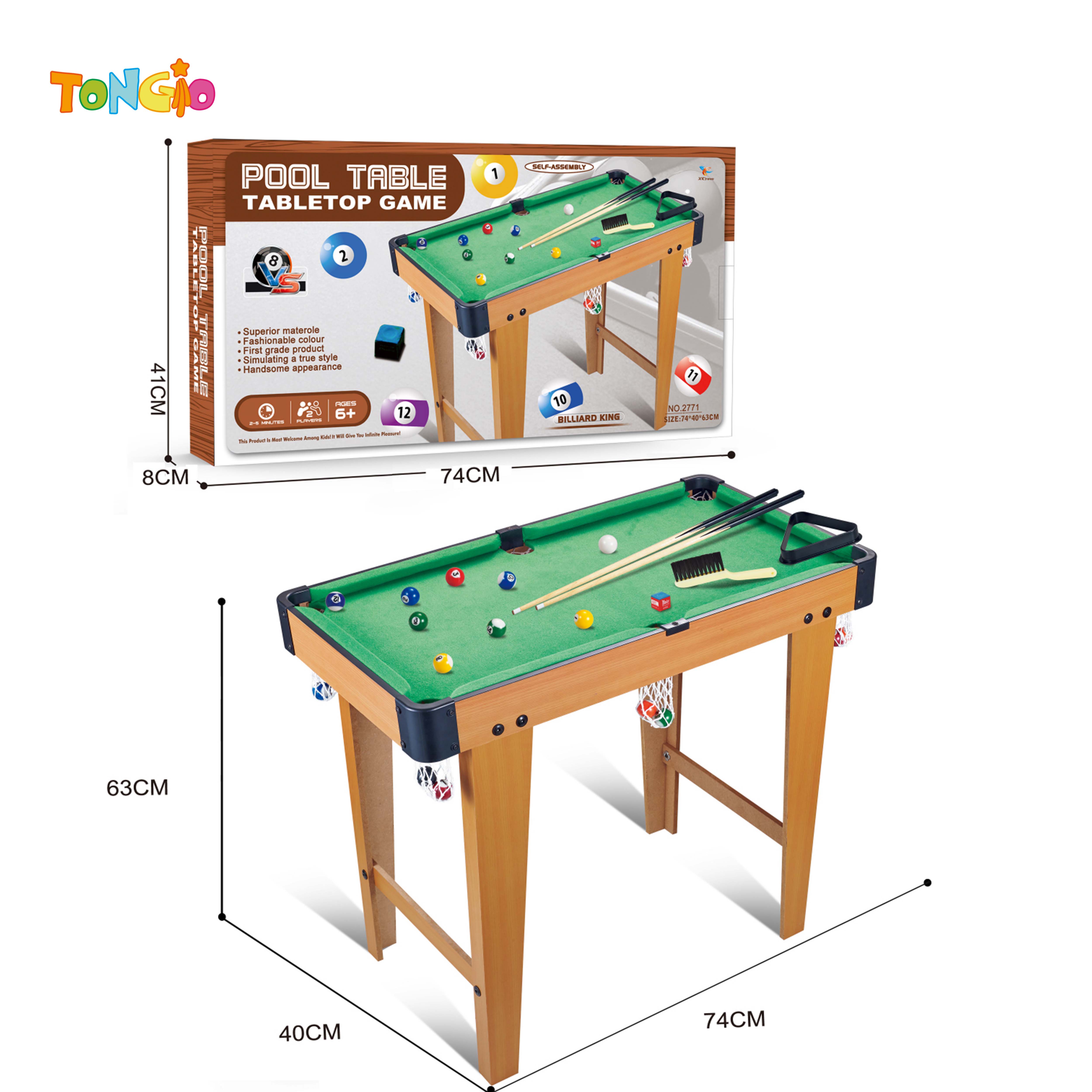 WOODEN BILLIARDS TABLE TT22347