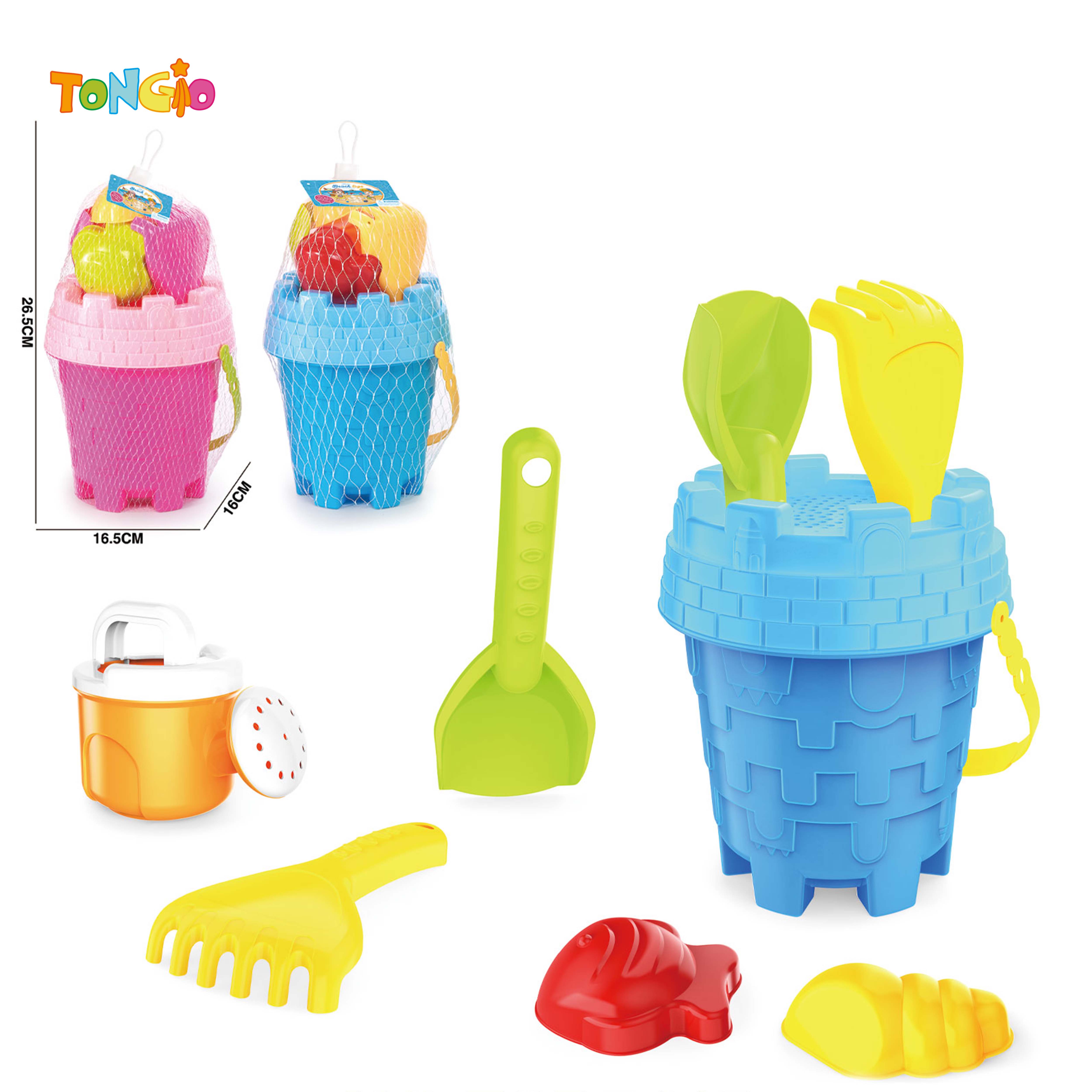 Beach Toy Set 7PCS (Red/Blue) TT22455